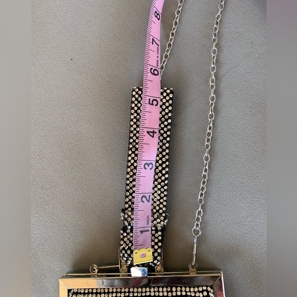 Rhinestone‎ Sequin Mini Bag Wrist Crossbody - Picture 13 of 15